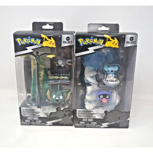 2 Pokemon Select Environment Series 5 Shellder Cubchoo Snowy Glacier city street